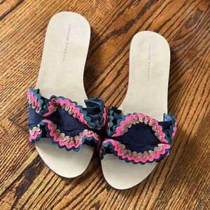 Loeffler Randall Ruffle Sandals